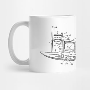 Airplane Vintage Patent Drawing Mug